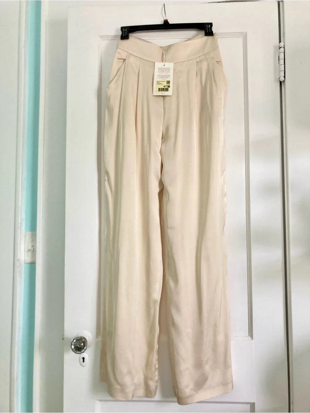 Sezane Georgio Trousers Vanilla size 36 - Picture 3 of 7